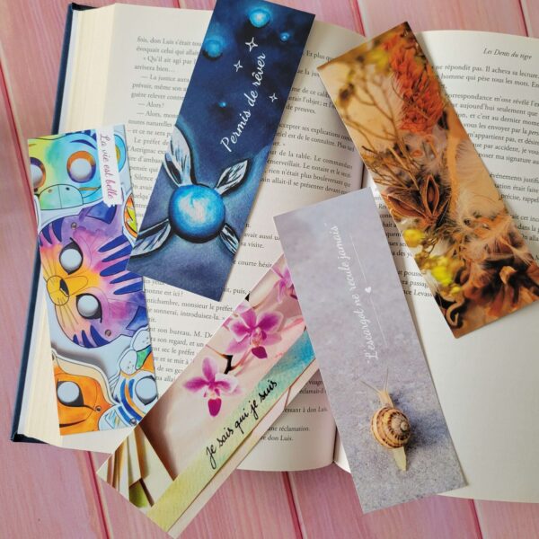 5 marque-pages